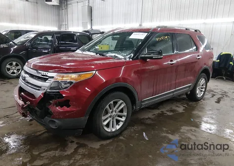 2015 Ford Explorer Xlt z USA, uszkodzony, nr VIN 1FM5K8D80FGB42570